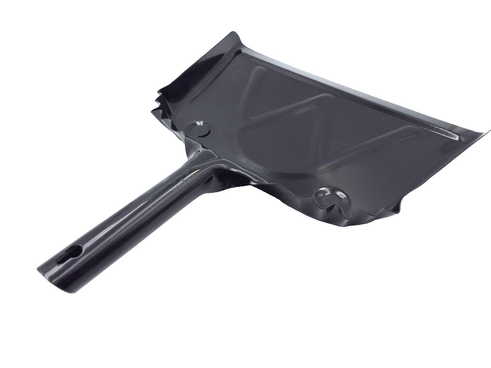 Boardwalk 04212EA Metal Dust Pan 12″ Wide Black Steel Dustpan 2″ Handle NEW