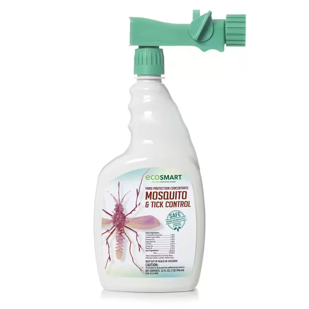 32 Oz. Natural Mosquito and Tick Control Concentrate with Plant-Based Essential