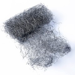 16 Pads Steel Wool Grade # 4 Super Coarse Grade for Tough Cleaning, Mice Control