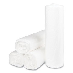 Inteplast Group Can Liners, 45 gal, 14 mic, 40×48″, 25 Bags/Roll, 10 Rolls/CT