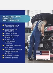 Stardust Spill Products Oil Only Spill Kit OSHA Compliant Solution Industrial