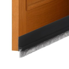 uxcell Door Sweep for Bottom of Door, 1.2″ x 40″ Draft Stopper Black
