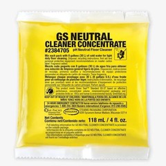 One Packs GS pH Neutral Floor Cleaner Concentrate 72 Pc Single Packets ST 846