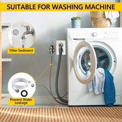 Rubber & Silicone Gasket Washers Kit – 135 PCS, 16 Sizes, Garden 135PCS, grey