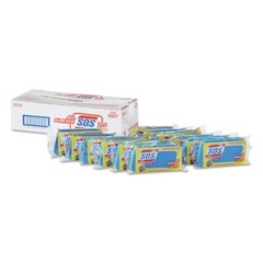 S.O.S. 91017 2.5″ x 4.5″ All Surface Scrubber Sponge – Dark Blue (12/CT) New
