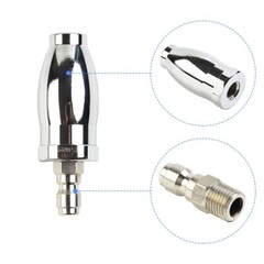 High-Pressure Washer 3600PSI Rotating Turbo Nozzle Spray Tip 1*4 Quick Useful
