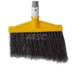 Rubbermaid FG638500GRAY 10-1/2″ Wide Angled Broom with Polypropylene Bristles