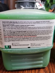 2pc 3M 2-LITER 5L QUAT DISINFECTANT CLEANER CONCENTRATE LOT 331323