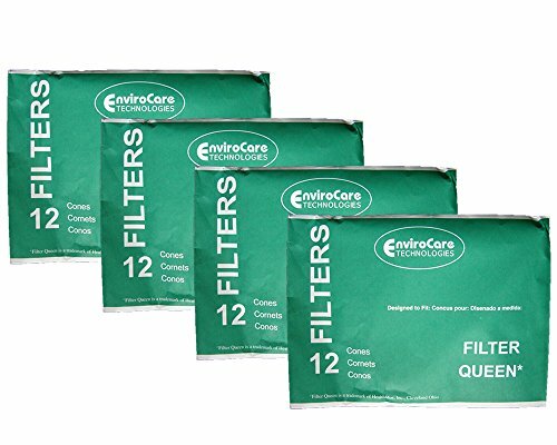 EnviroCare Replacement Vacuum Filter Cones Made to fit Filter Queen Vacuums 4…