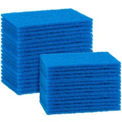 Non-Scratch Blue Scrub Sponge Scouring Sponge Pads for Dishes 40 Pack New Set