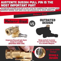 Meteor Blast Pivoting Coupler, 120 Degree with 5 5 angles：120 degree, Brass
