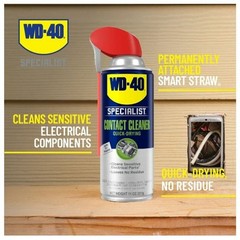 WD-40 Specialist Contact Cleaner Spray, 11 oz
