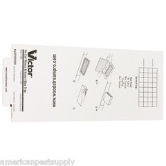 72 Victor Mouse Traps Glue Traps Sticky Trap GlueBoard – 72 Tin Cat Mouse Boards