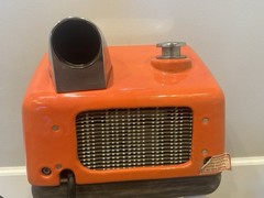 NOS Brunswick Model A Hand Dryer (World Hand Dryer) Orange Bowling Alley Vintage