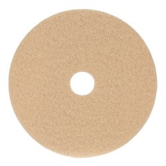 Boardwalk 4019ULT 19″ Dia Burnishing Floor Pads – Tan (5/CT) New