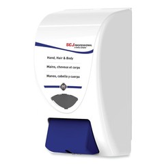 SC Johnson SHW2LDP 2 L Cleanse Hand, Hair and Body Dispenser – WT/BL (8/CT) New