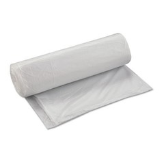 Inteplast Group Can Liners, 45 gal, 17 mic, 40×48″, 25 Bags/Roll, 10 Rolls/CT