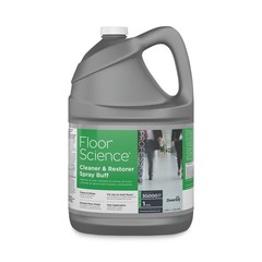 Diversey Floor Science Cleaner/Restorer Spray Buff, Citrus Scent, 1 gal Bottle