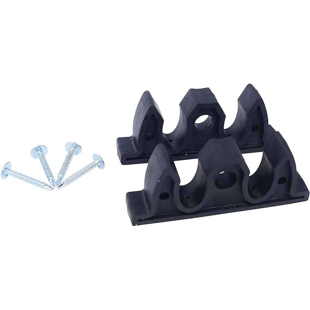 Panther Products Spare Pole Clips Rubber Mounting Brackets
