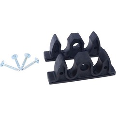Panther Products Spare Pole Clips Rubber Mounting Brackets