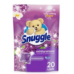 Snuggle Exhilarations In Wash Laundry Scent Booster Pacs Lavender Vanilla