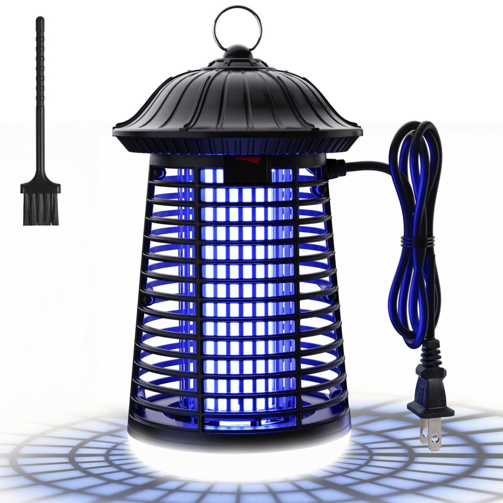 Bug Zapper Outdoor/Indoor,Mosquito 6.1 x x 10.5 inches, Dark black