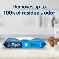 4X Cottonelle Flushable Wipes Ultra Fresh XL Wet Wipes 60 Wipes Each