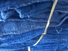 500 New B Grade Great Mechanics Shop Rags Towels Blue 13″X14″