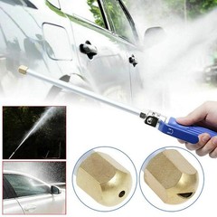 High Pressure Power Washer Attachment Wand, Hydro Jet Water 18 inches, Blue