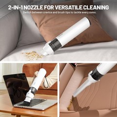 Litheli Handheld Vacuum Cleaner Cordless10000Pa Suction Power Rechargeable U