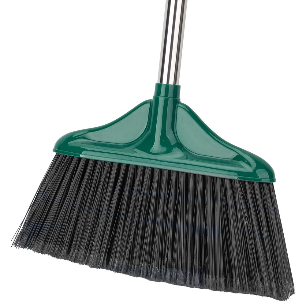 Broom Outdoor Indoor Commercial with 50 inches Long Black