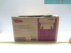 QTY=2400:(12 X 200) Cascades C-Fold Paper Towels, White, 10 x 13 (CSDH180)