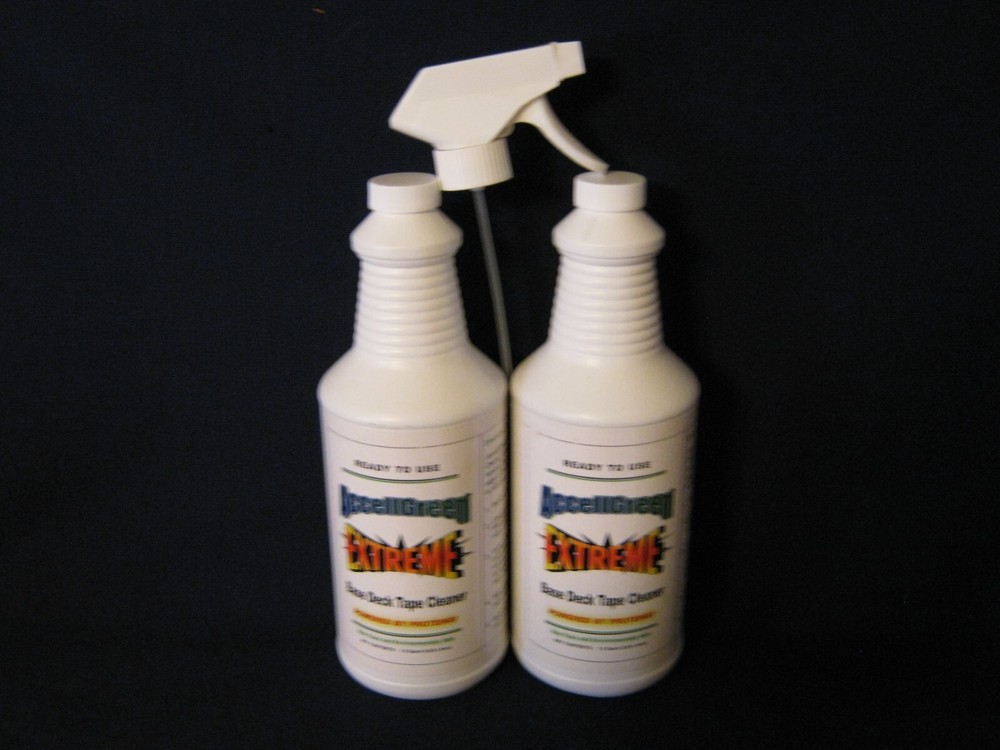 TWO {2} ACCELLGREEN EXTREME BASE DECK TAPE CONCRETE CLEANER-FREE SHIP-BIN 6