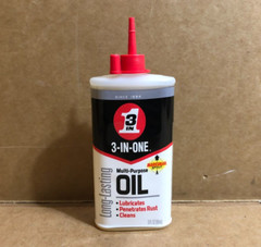 3-IN-ONE Multi Purpose Oil Long-Lasting Lubricant 3oz bottle (Lot of 2) **