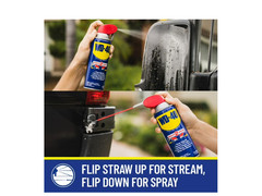 New Multi Purpose Original WD-40 Formula Lubricant Spray 3-PACK w/. Smart Straw