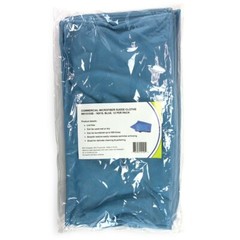 12 Pack of Glass Cleaning Microfiber Cloths 16 x 16 Blue Suede All Purpose Cloth