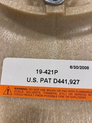 Factory Cat 19-421P Brush,Poly,19″