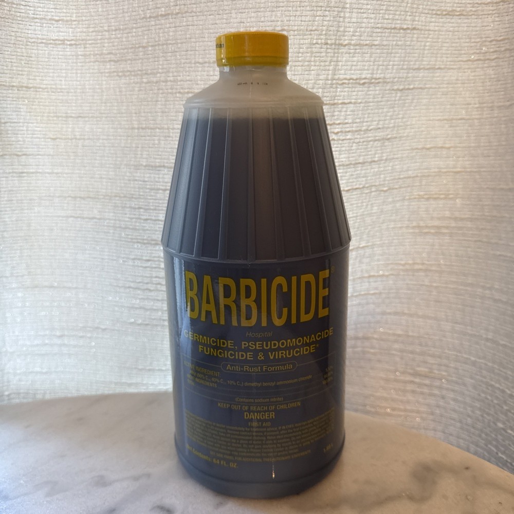 BARBICIDE HOSPITAL GERMICIDE PSEUDOMONACIDE FUNGICIDE & VIRUCIDE. NEW SEALED
