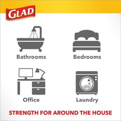Glad Small Trash Bags 4 Gallon Febreze Beachside Breeze Garbage Bags Odor
