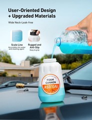 AstroAI Foam Cannon, Heavy Duty Car Blaster Wide Neck 1L, as the picture