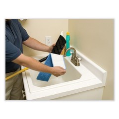 Rubbermaid Commercial Q409BLUCT Economy Wet Mopping Pads – Blue (12/Carton) New