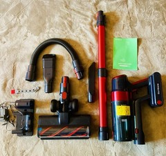 Sunsare Cordless Vacuum Cleaner, 600W/50KPa Stick Vacuum, Wall Mount, Auto Mode