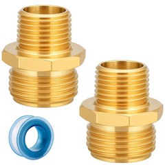 Garden Hose Adapter Fittings Solid brass Connectors Hose conversion pipe conn…