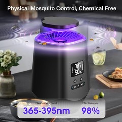 Fooxem Fruit Fly Traps For Indoors Smart Fly Trap Indoor Bug Zapper Gnat Traps