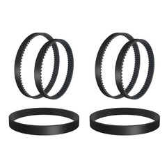 Replacement Belt Compatible with Bissell3432 3428 3424 34249 34242 Black