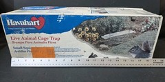 Havahart 1025 Small 2-Door Live Animal Cage Trap Squirrel Chipmunk Rat w/ Box