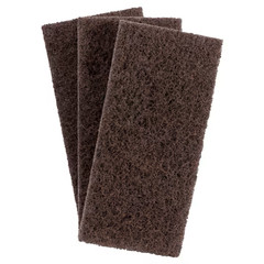 3M Doodlebug Utility Pad 8541, Brown, 4-5/8 in x 10 in, 10/Case