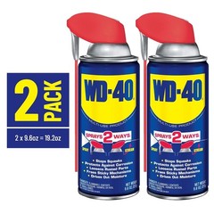 WD-40 Multi-Use Product Smart Straw Spray 9.6 Oz Lubricant 2 Pack
