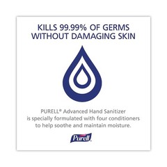 PURELL 501504CT 1.5 L Hand Sanitizer Refreshing Gel – Clean Scent (4/Carton) New