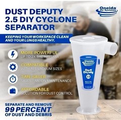 Dust Deputy 2.5 DIY Cyclone Separator.Frree Shipping😘